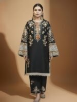 Black Floral Printed Set - Image 2