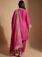 Pink Embroidered Suit Set - Image 5