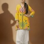 Yellow Embroidered Kurta Set