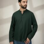 Dark Green Kurta