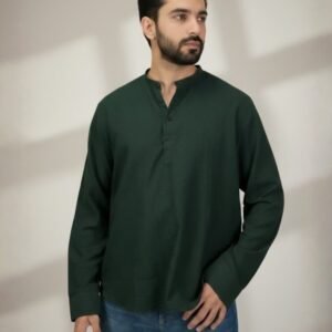 Dark Green Kurta