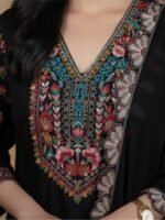 Black Embroidered Set - Image 5