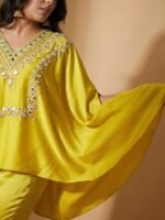 Yellow Mirror Kaftan Set - Image 4